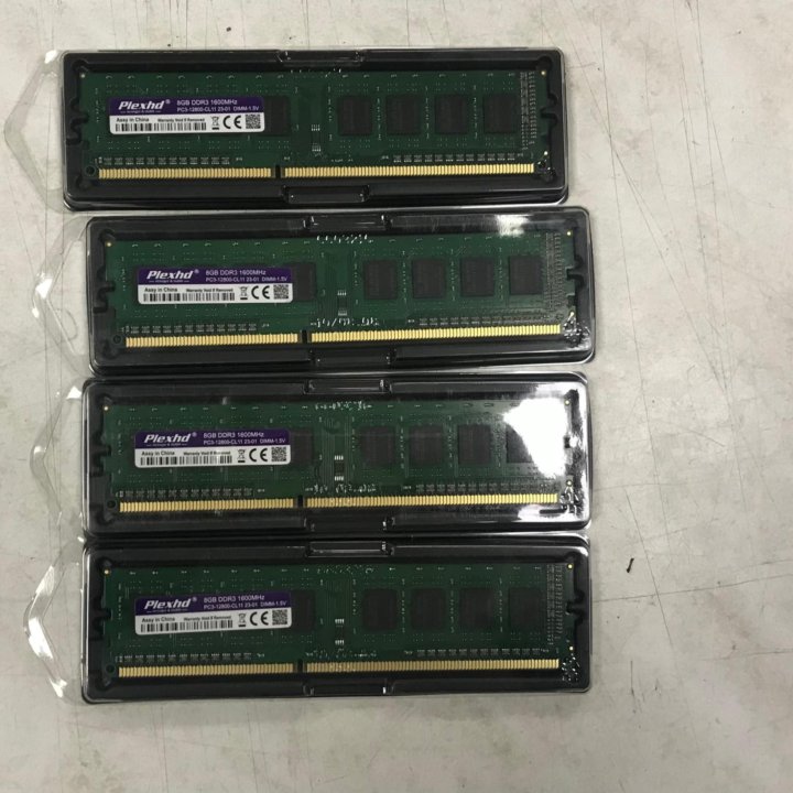 Оперативная память DDR3 4x8Gb 1600MHz