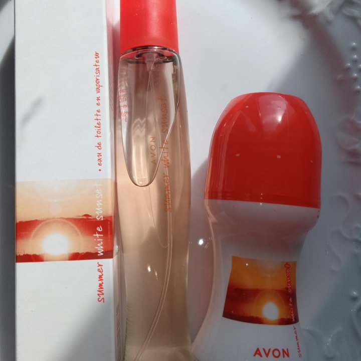 Парфюм. набор Summer White Sunset Avon, Эйвон