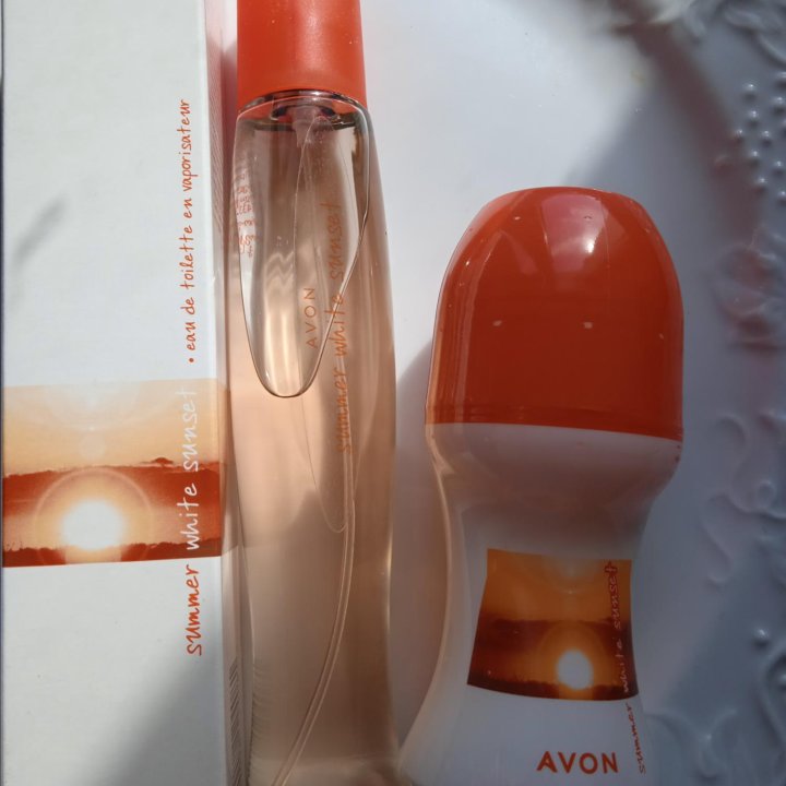 Парфюм. набор Summer White Sunset Avon, Эйвон