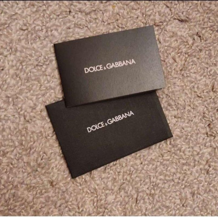 Dolce&Gabana коробка, пыльник, вкладышь