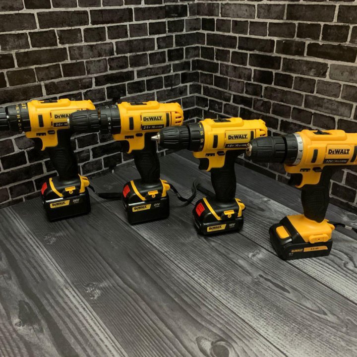 Шуруповёрт dewalt