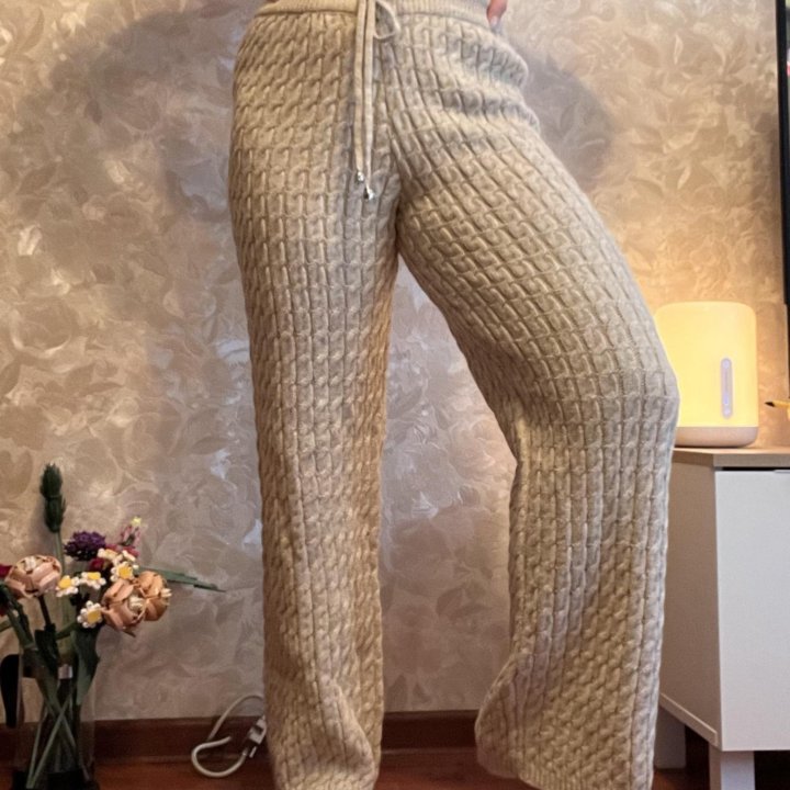 Брюки шерстяные