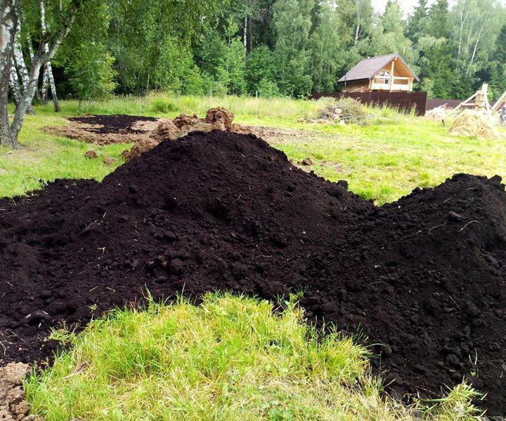 Земля с доставкой самосвалом