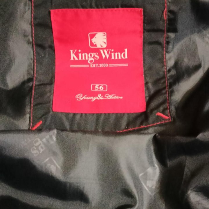 Продам мужской пуховик Kings Wind,р.54-56.