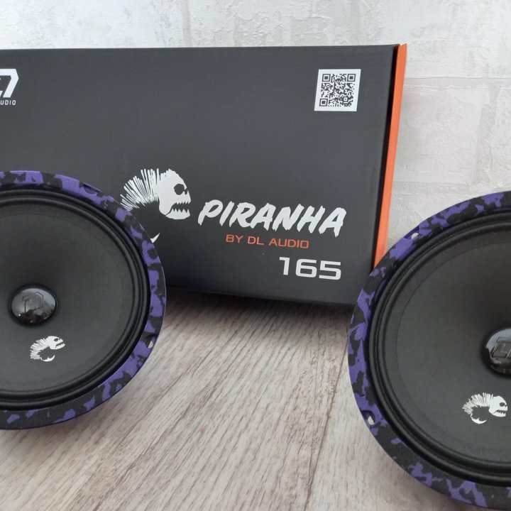 Новые Dl Audio Piranha 165