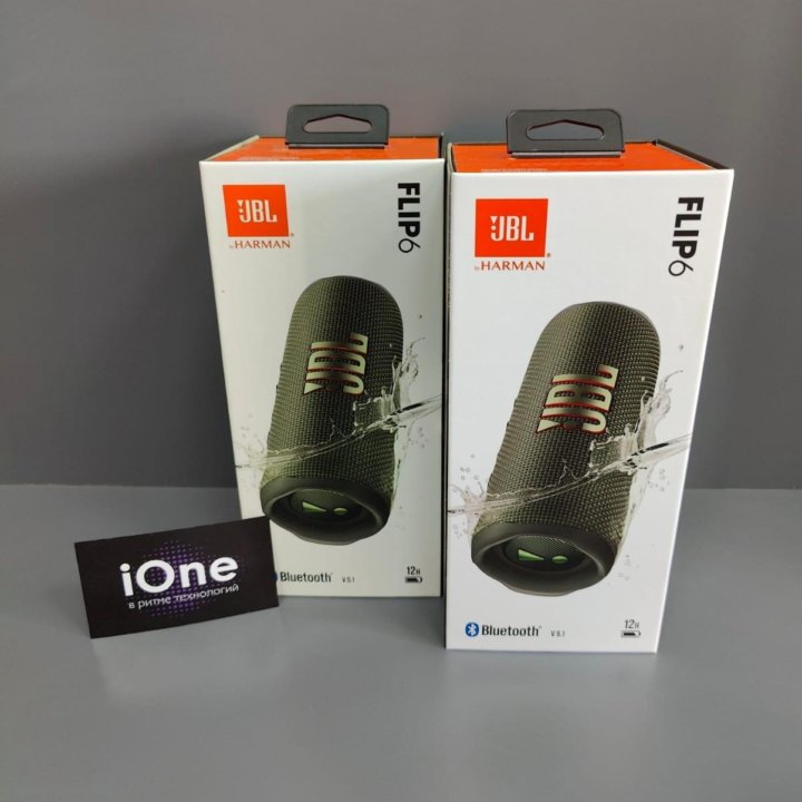 JBL Flip 6 Green (Новая)