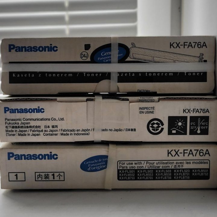 Тонер картридж panasonic KX-FA76A