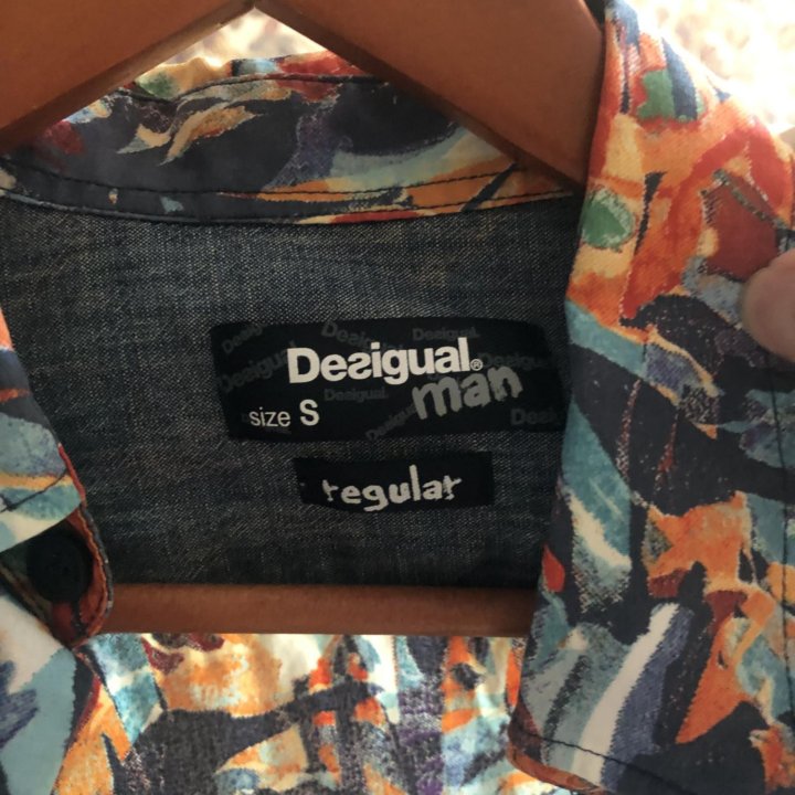 Рубашка мужская Desigual размер S (46)