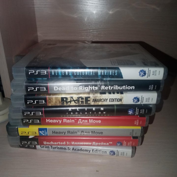 Диски на ps 3