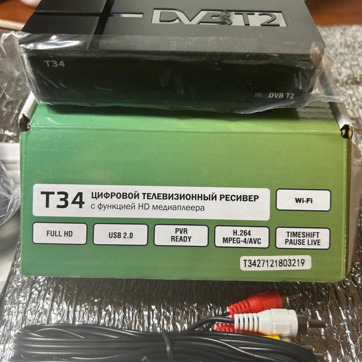 Ресивер DVB-T2 Сигнал T34