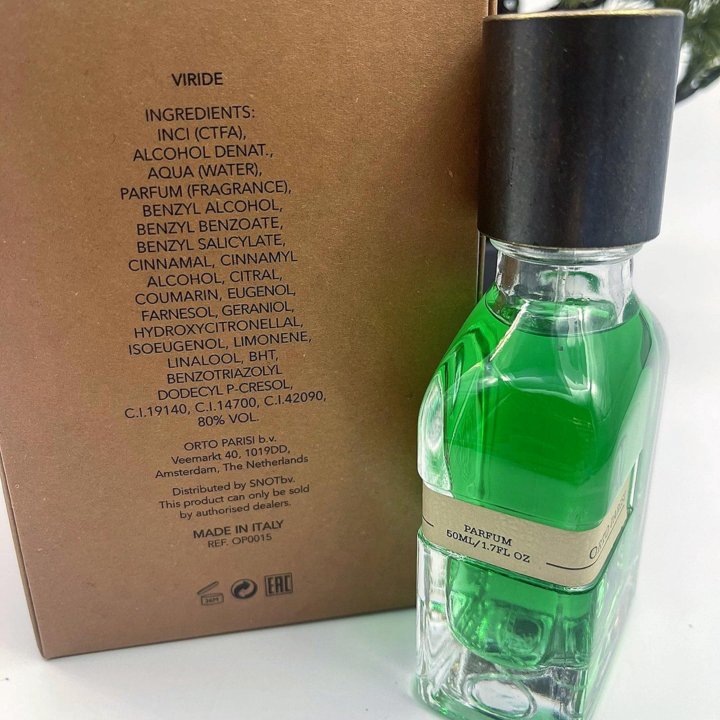 Orto Parisi «Viride», 50 ml