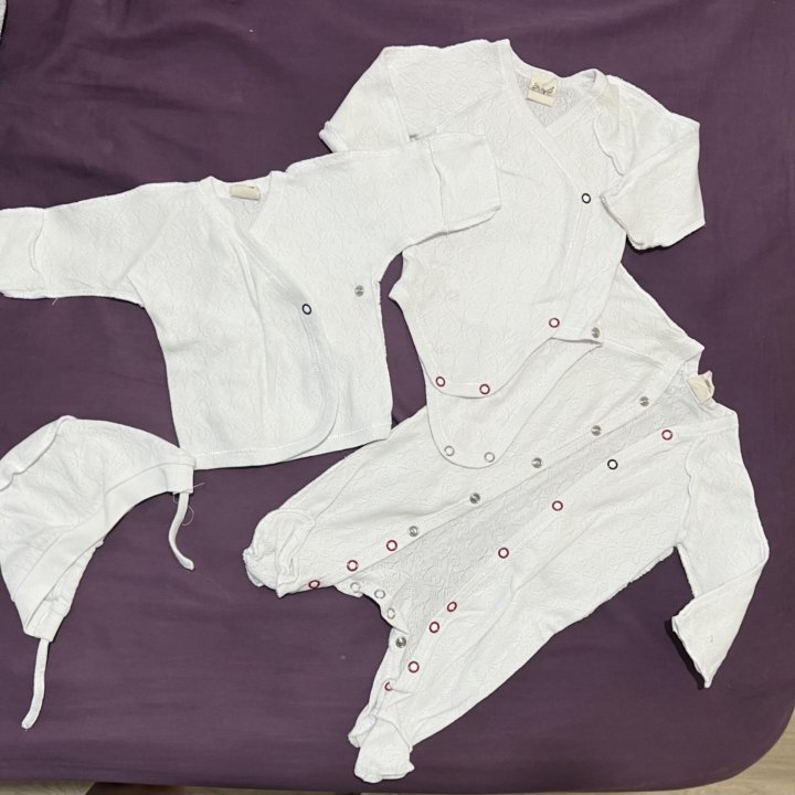 Пакетом одежда на новорожденного 0-3