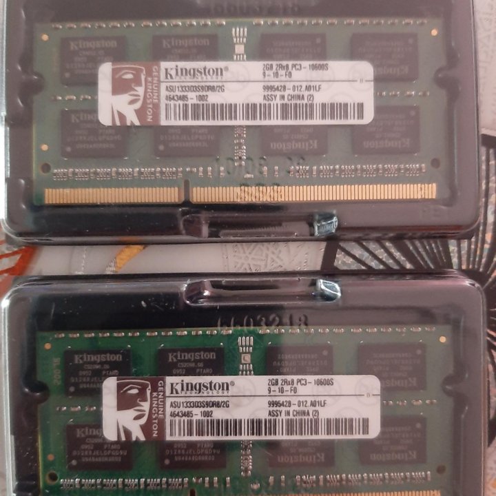 Оперативная память Micron DDR3 2Gb 1066 Mhz So-Dim