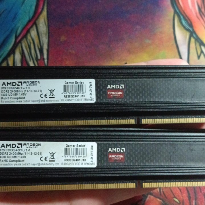 Оперативная память ddr3 8gb 2400mg