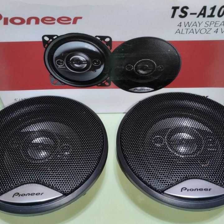 Динамики Pioneer. 10 см. 2 шт. Отличная цена!