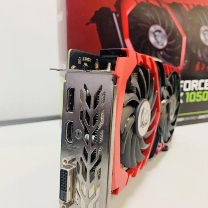 Видеокарта GTX 1050Ti 4Gb MSI Gaming /С Пломбами