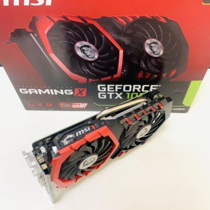 Видеокарта GTX 1050Ti 4Gb MSI Gaming /С Пломбами