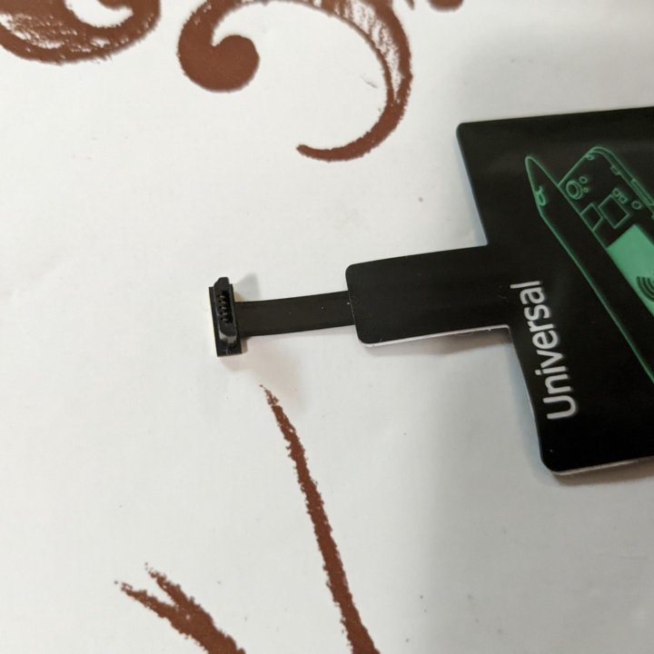 Универсальная беспроводная зарядка micro usb