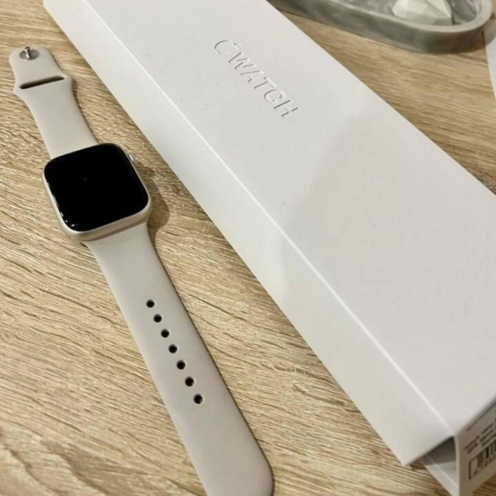 Apple Watch S7 41mm Starlight Витринные,Рассрочка