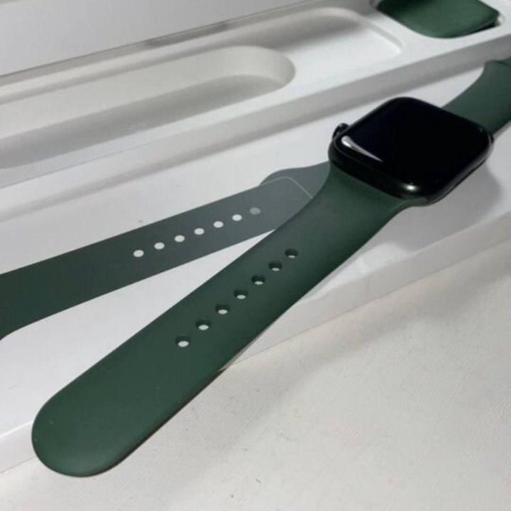 Apple Watch S7 41mm Green Витринные,Магазин