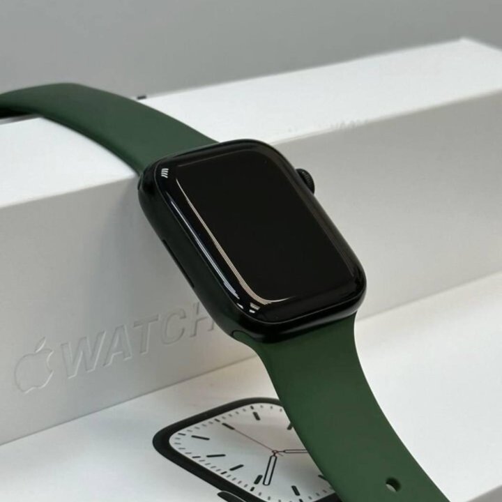 Apple Watch S7 45mm Green Витринные,Рассрочка