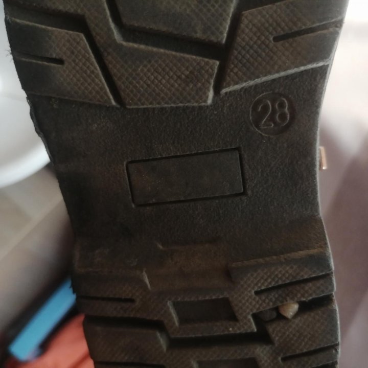 Ботинки кожа