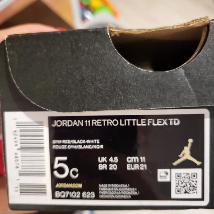 Полуботинки JORDAN 11 RETRO LITTLE FLEX TD