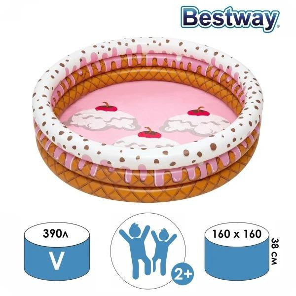 Бассейн BESTWAY 51144 Море сладостей, 160х38 см