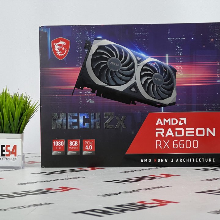 MSI AMD Radeon RX 6600 Mech 2X PCI-E 4.0