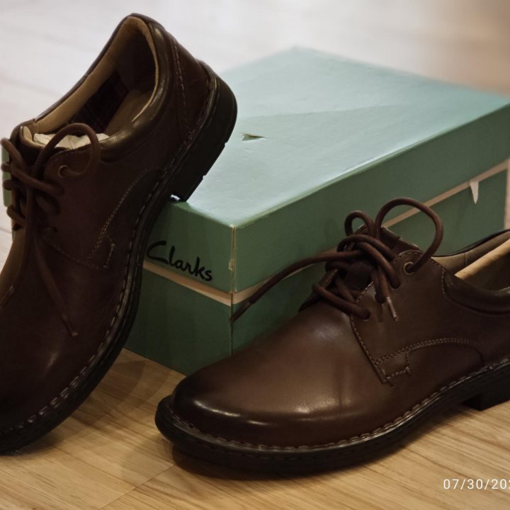 Новые мужские ботинки Clarks Gadson Plain