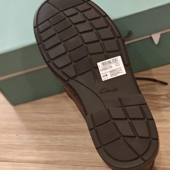 Новые мужские ботинки Clarks Gadson Plain