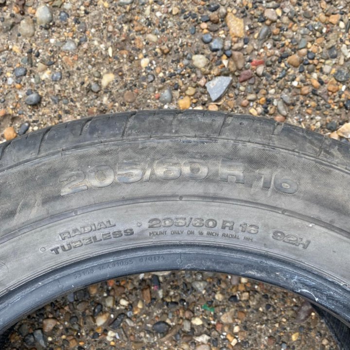 1шт. 205/60 R16 CONTINENTAL ЛЕТО