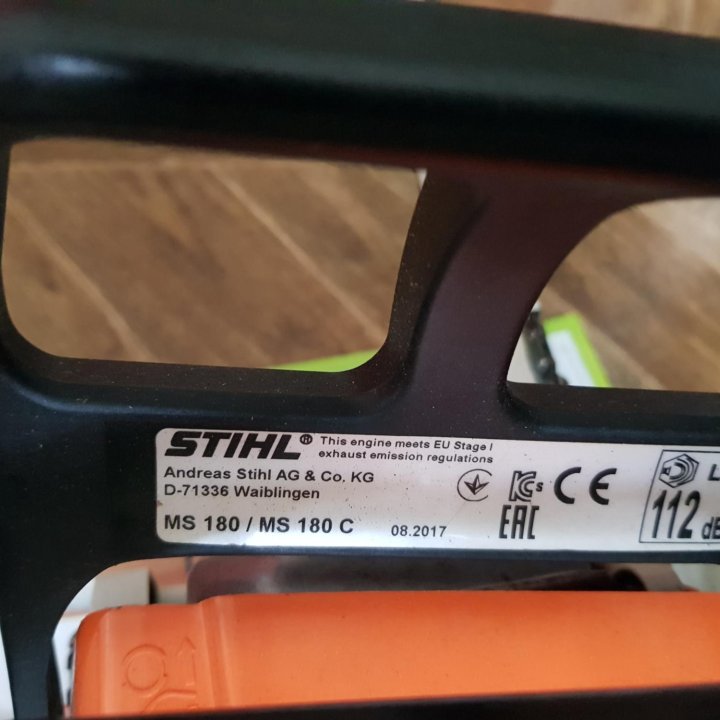 Бензопила Stihl MS 180, оригинал, шина 35 см