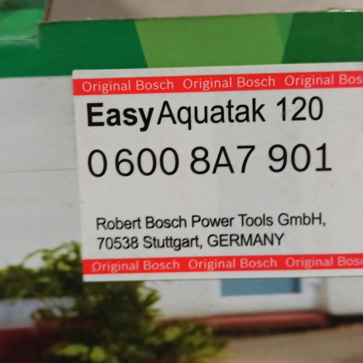 Минимойка Bosch EasyAquatak 120