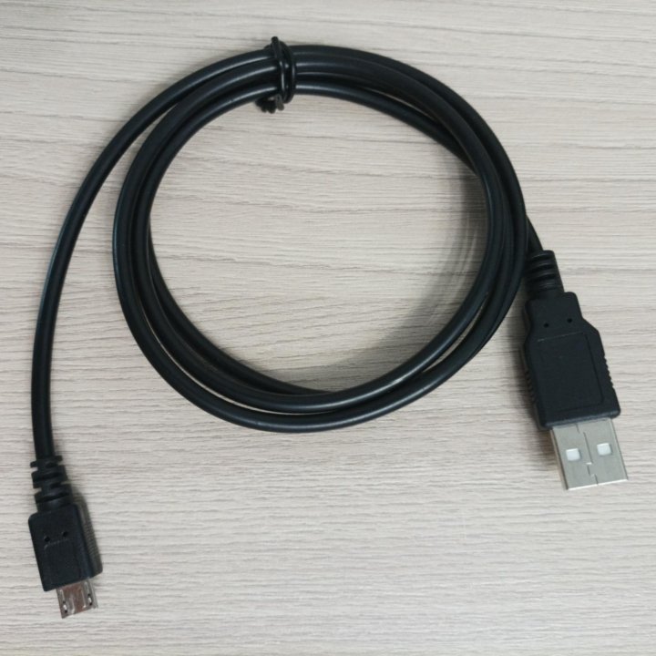 Кабель USB/Micro USB быстрая зарядка, 88 см чёрный