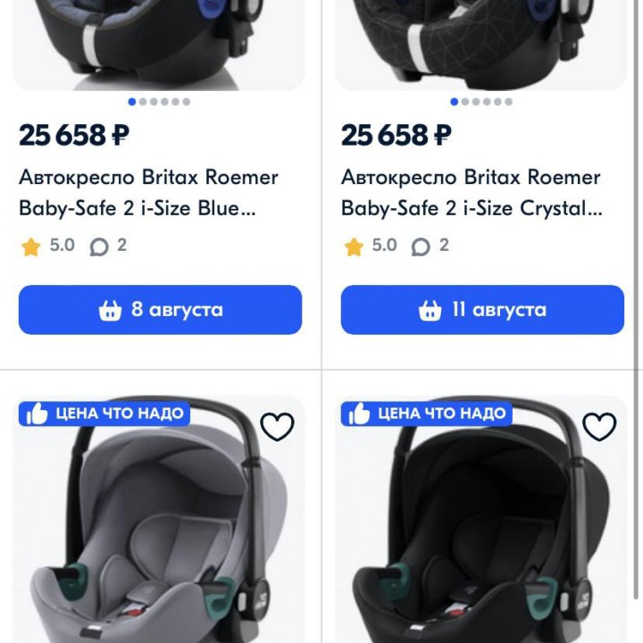 Автолюлька Britax Romer (оригинал,Германия)