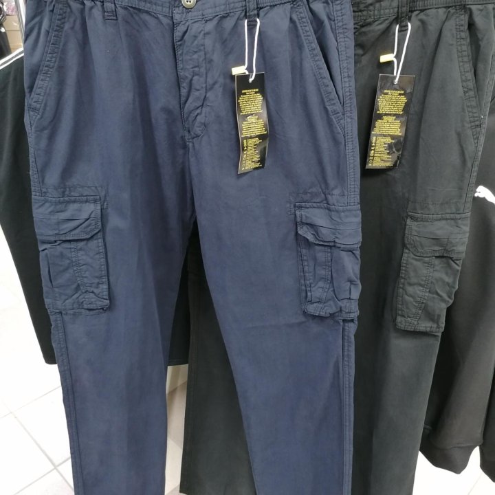 Брюки карго мужские штаны размеры от 48 до 58