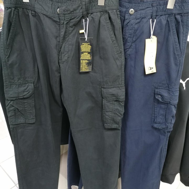Брюки карго мужские штаны размеры от 48 до 58