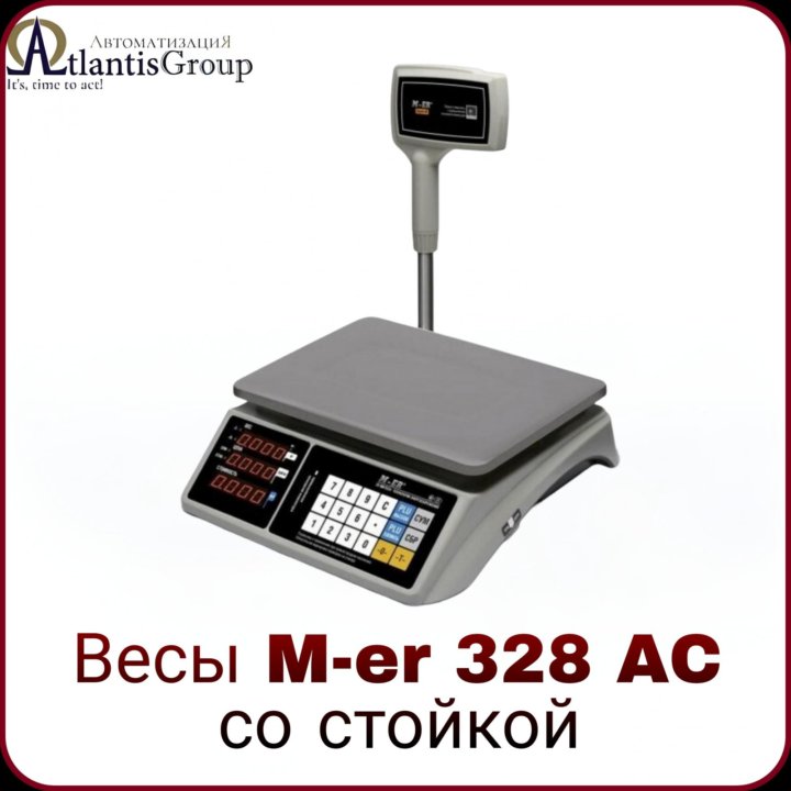 Весы торговые M-ER 328 AC