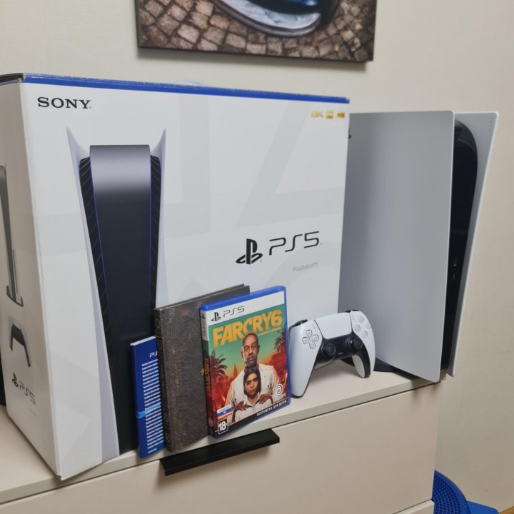 Sony PlayStation 5с дисководомТОПигры☄️