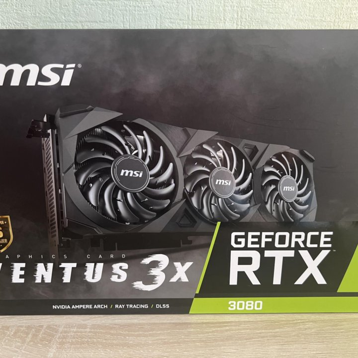 Видеокарта MSI RTX 3080 Ventus 3x