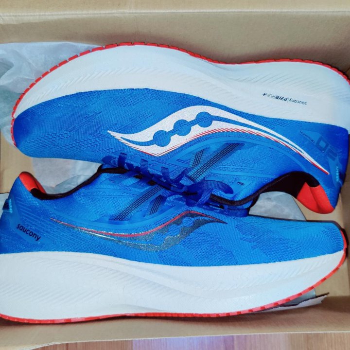 Кроссовки мужские Saucony Triumph 20 Ocean/Redrock