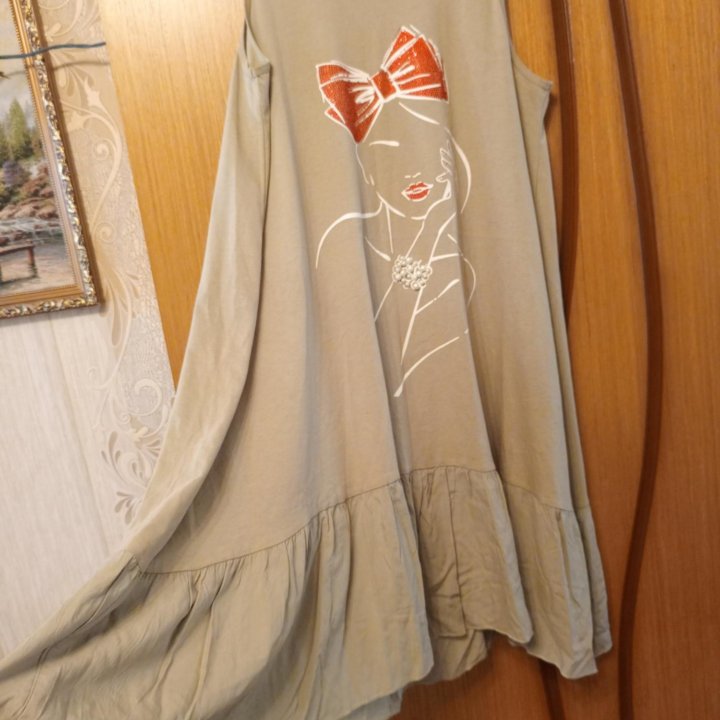 Летнее платье 44-48