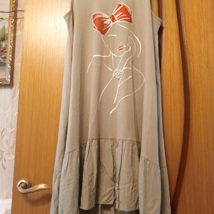 Летнее платье 44-48