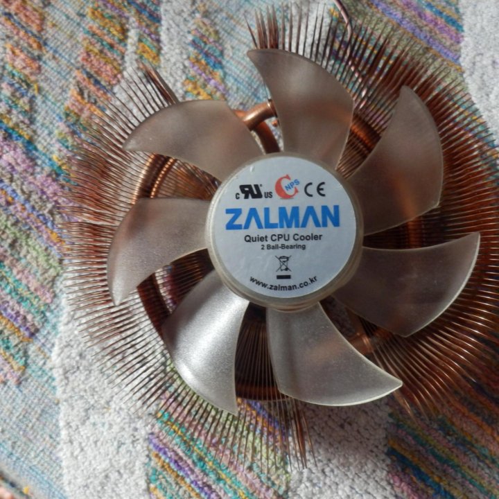 Кулер Zalman Quiet CPU Cooler 2 Ball Bearing