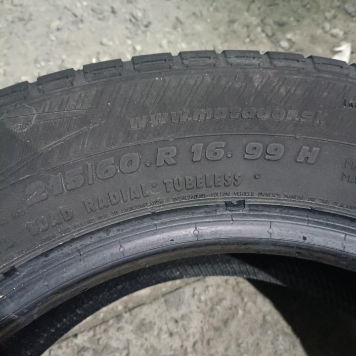 215/60R16 Matador MP 44 Elite 3 (Лот №6597)