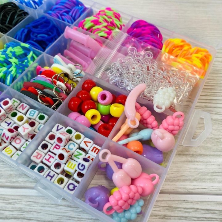 Резиночки для плетения браслетов набор для девочек