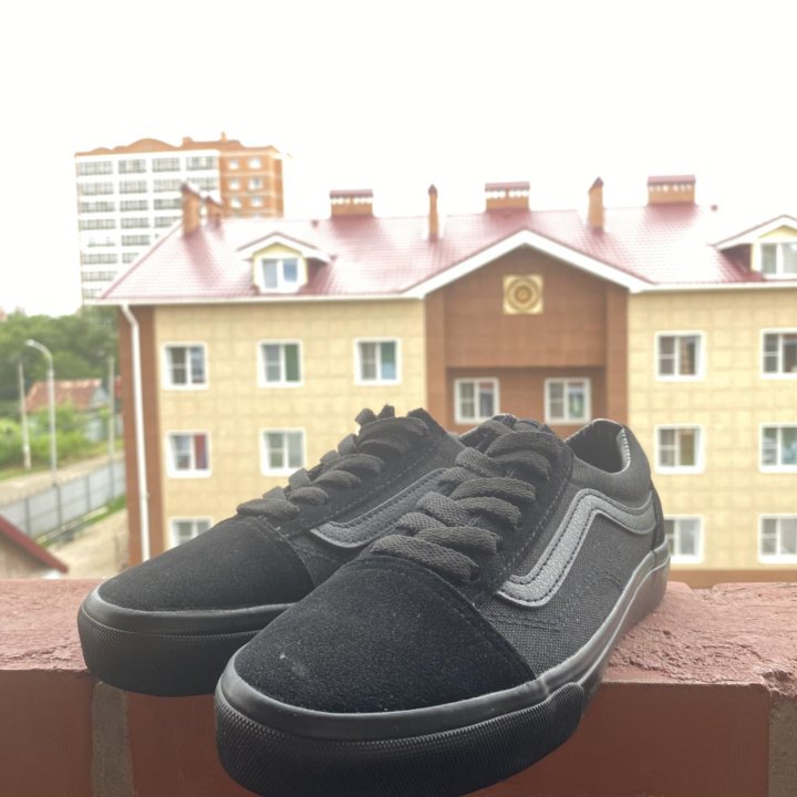 Кроссовки Vans old skool black