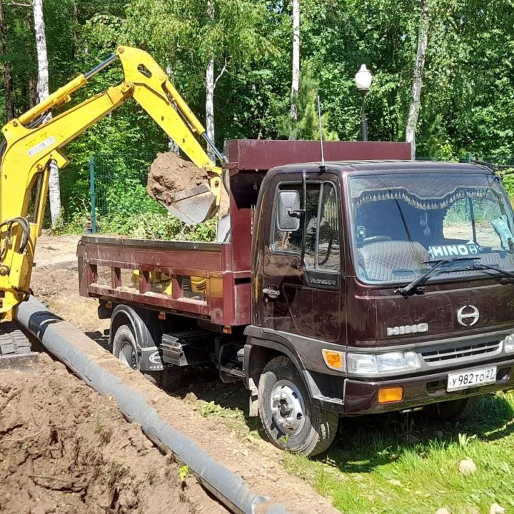 Вывоз мусора . Самосвал. ПГС ,Песок ,Щебень