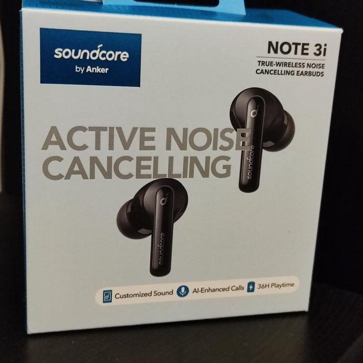 Наушники anker soundcore note 3i